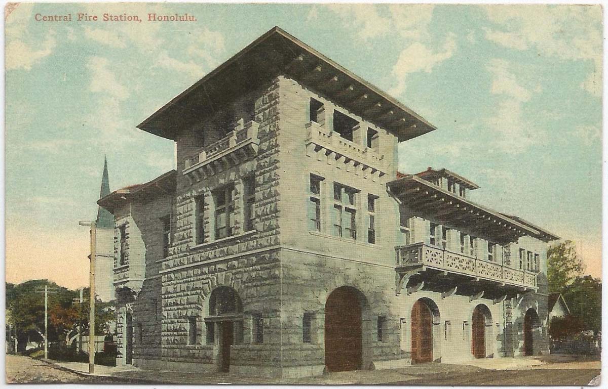 Honolulu. Central Fire Station