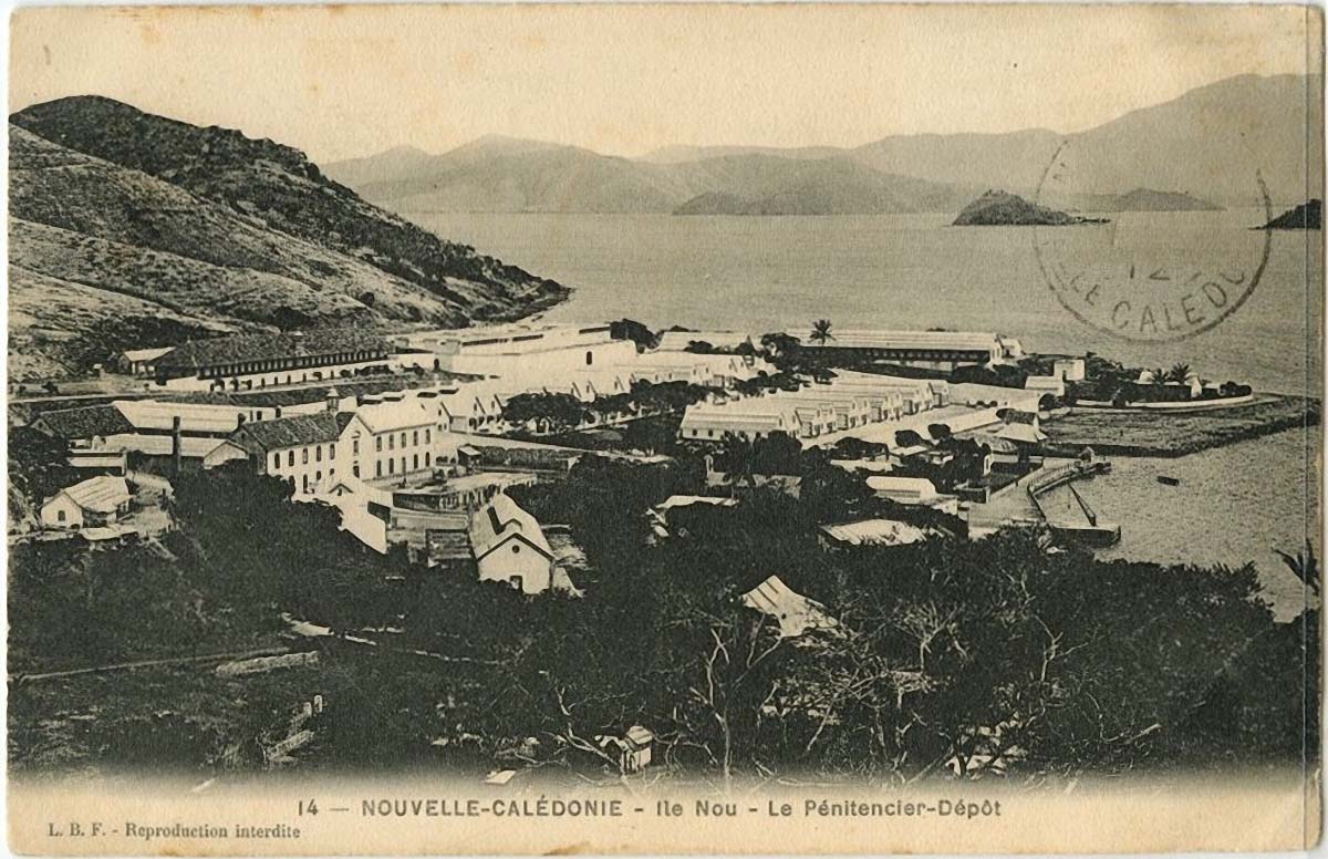 Nouméa. Pénitencier de l'Ile Nou