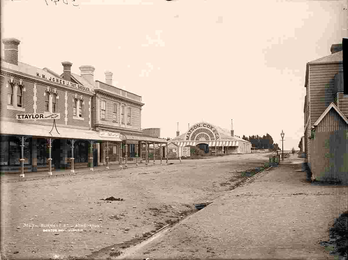 Ashburton. Burnett Street