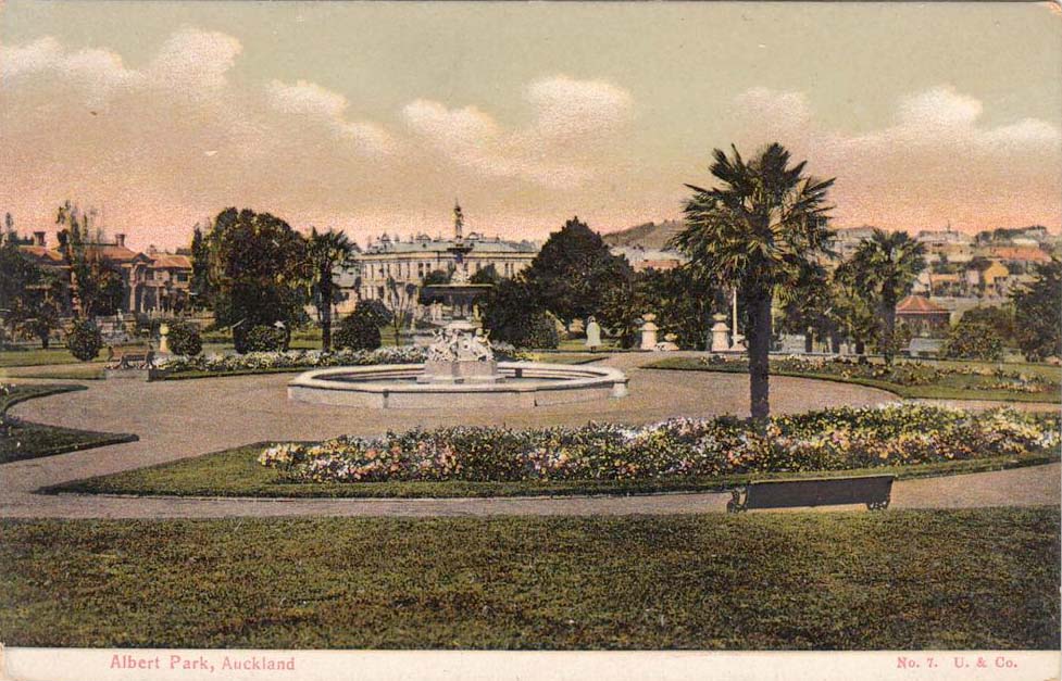 Auckland. Albert Park
