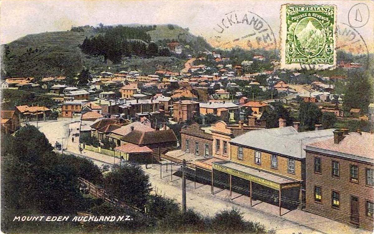 Auckland. Mount Eden