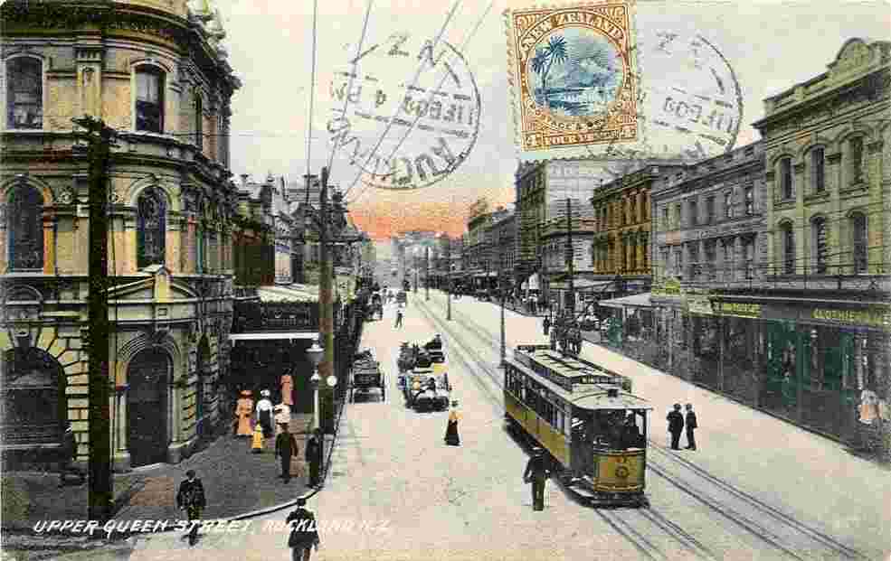 Auckland. Upper Queen Street