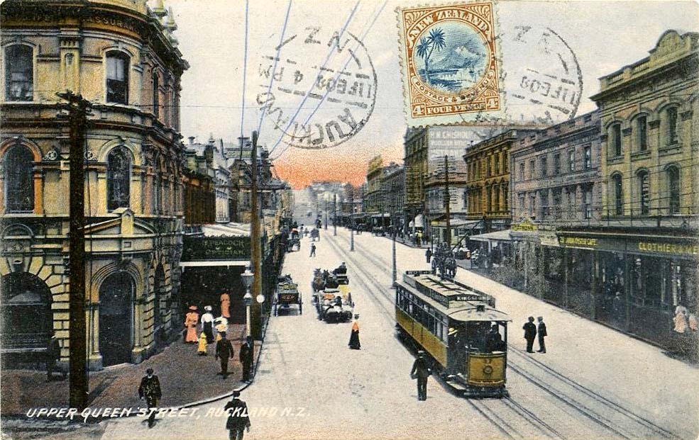 Auckland. Upper Queen Street