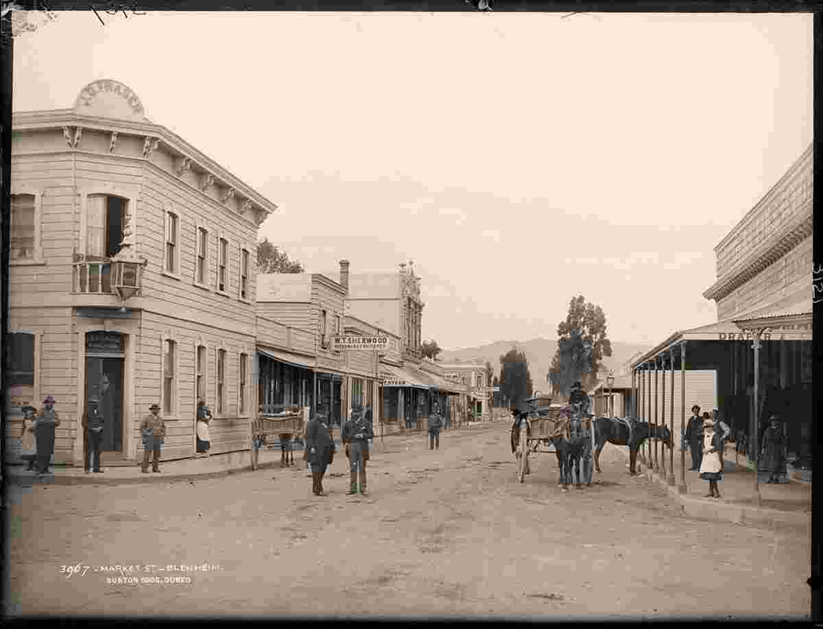 Blenheim. Market Street