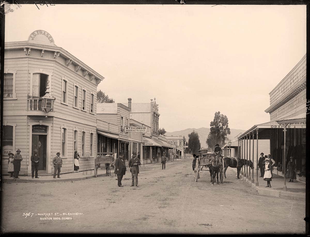 Blenheim. Market Street
