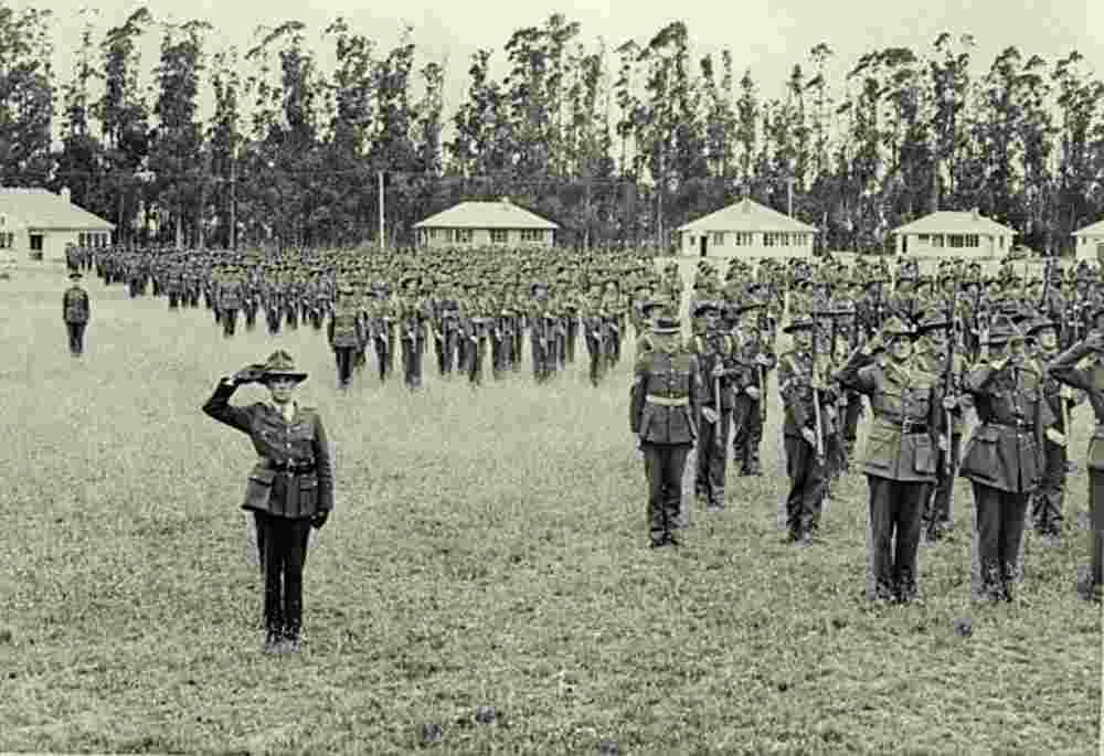 Burnham. Salute by the 2nd Echelon, 1940