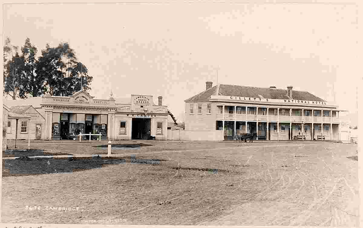 Cambridge. National Hotel, circa 1880