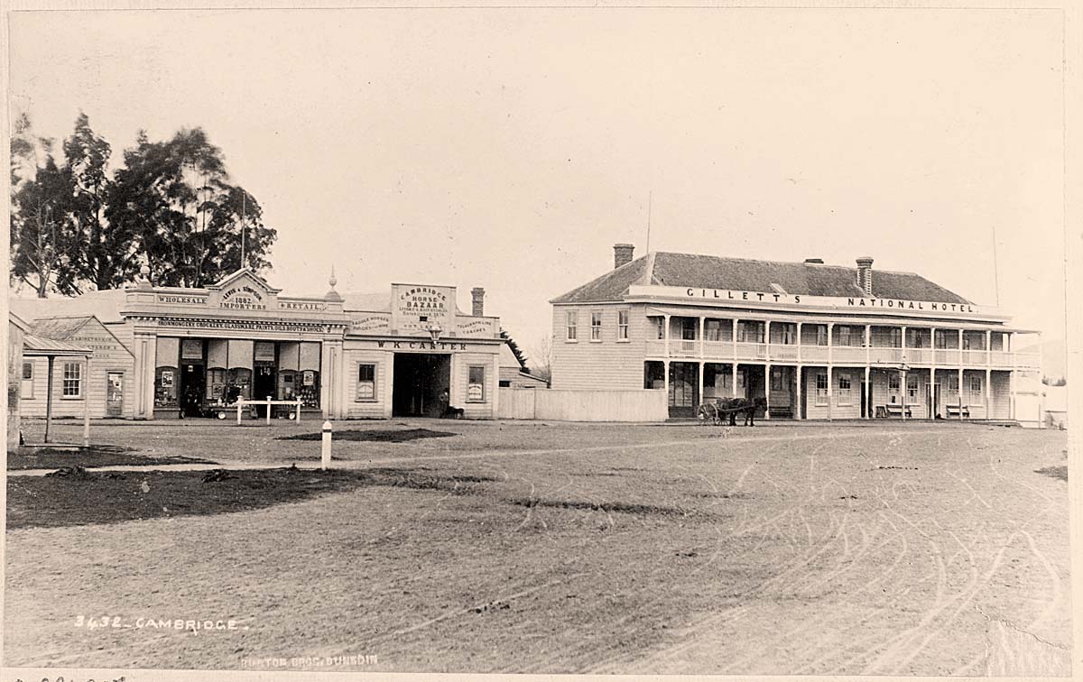 Cambridge. National Hotel, circa 1880