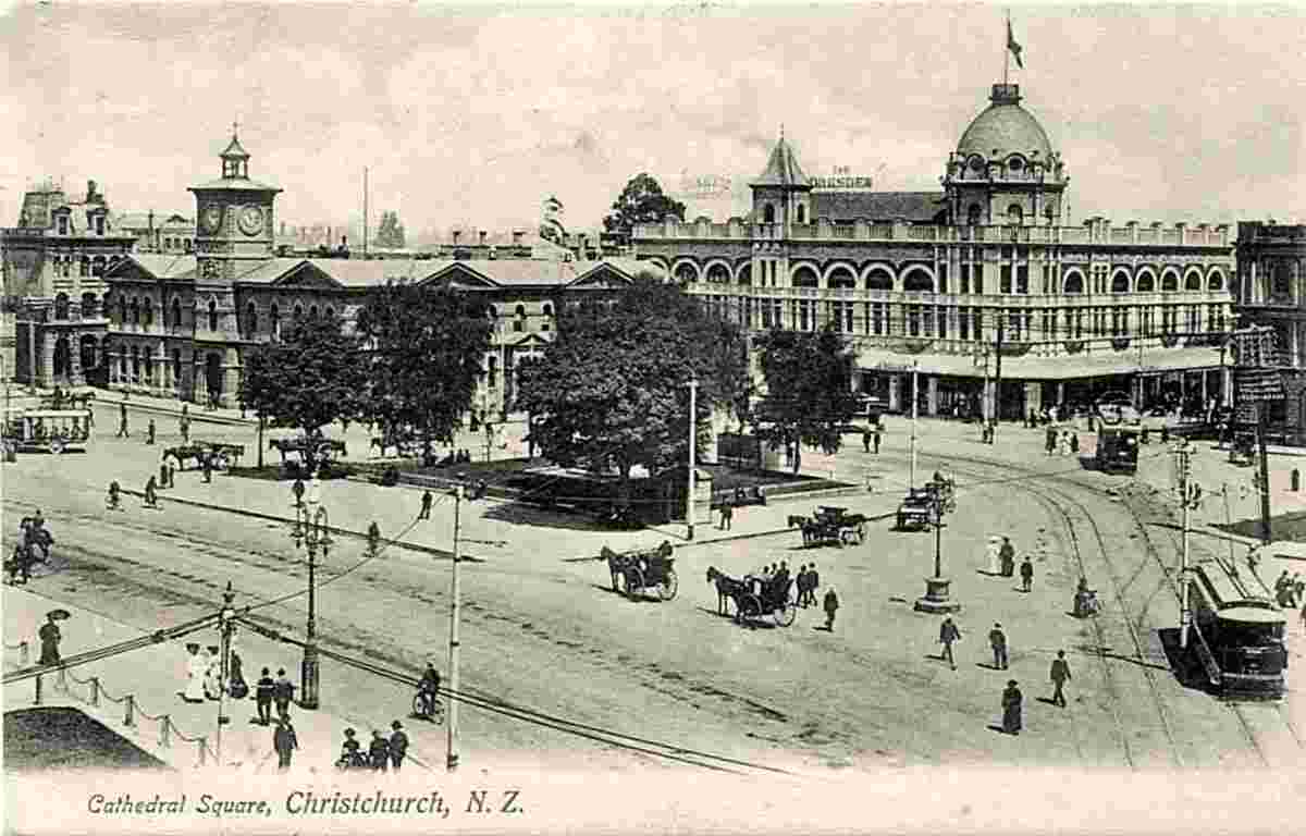 Christchurch. Cathedral Square