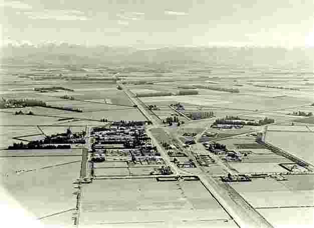 Darfield. Panorama of the City, 20 Apr 1950