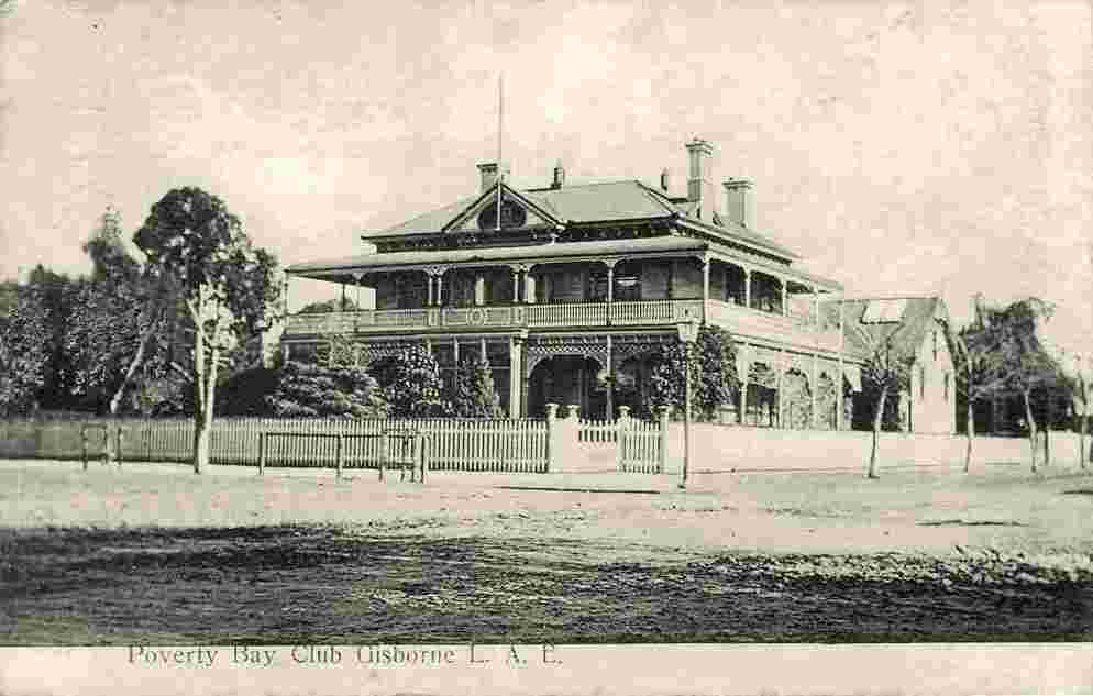 Gisborne. Poverty Bay Club