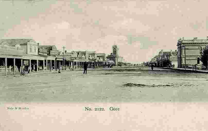 Gore. Panorama of the city