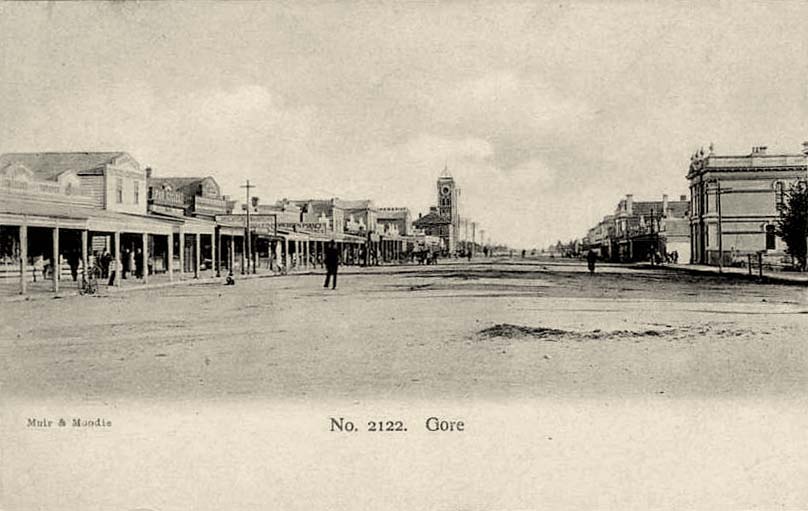 Gore. Panorama of the city