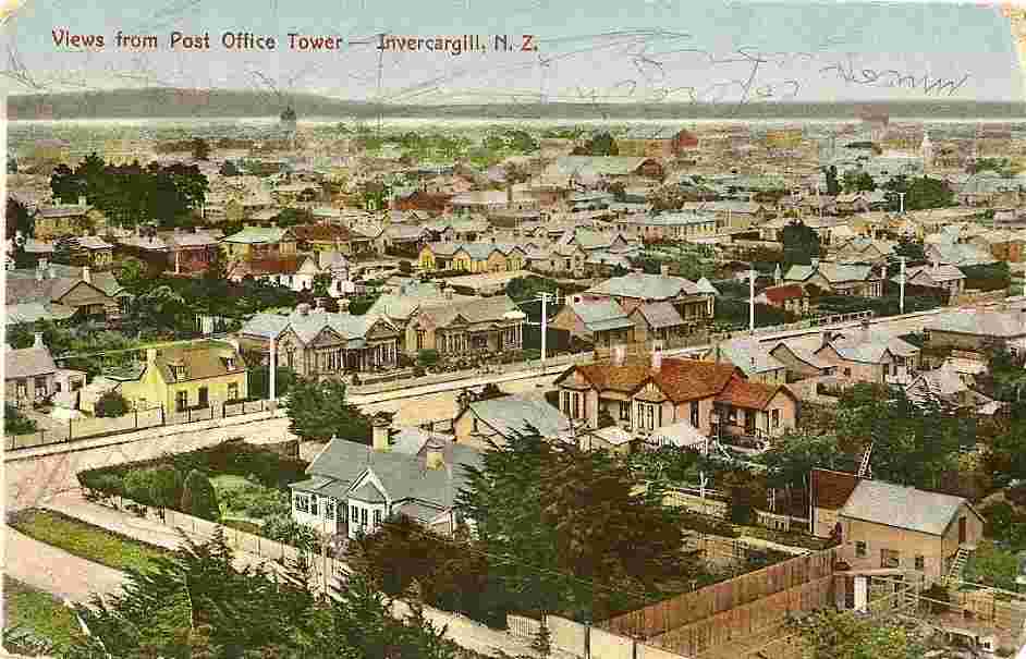 Invercargill. View from Post Office Tower