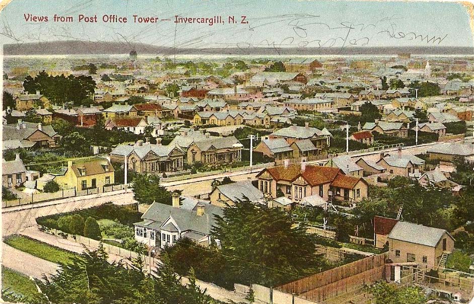 Invercargill. View from Post Office Tower