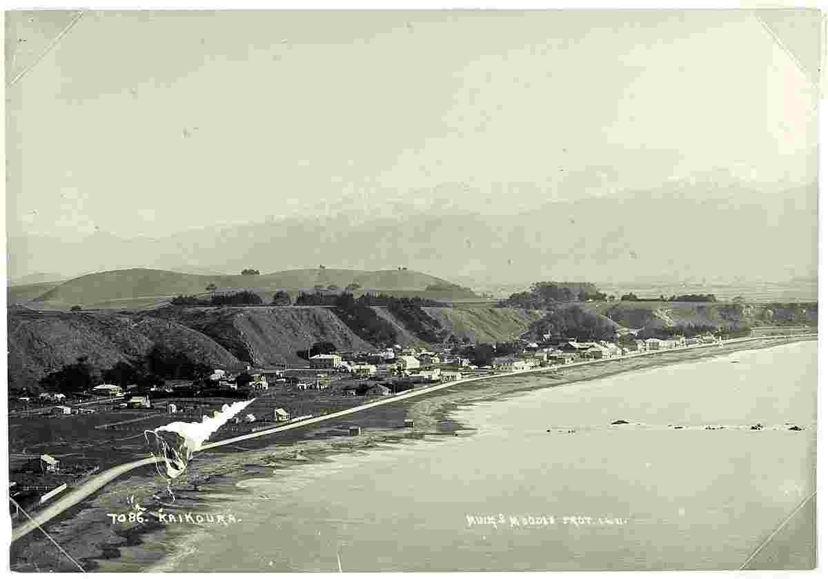 Kaikoura. Panorama of the City, June 1911