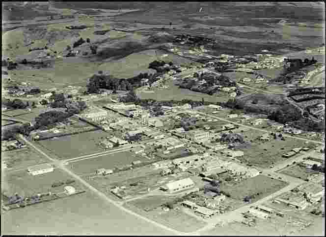Kaitaia. Panorama of the City, 6 April 1951