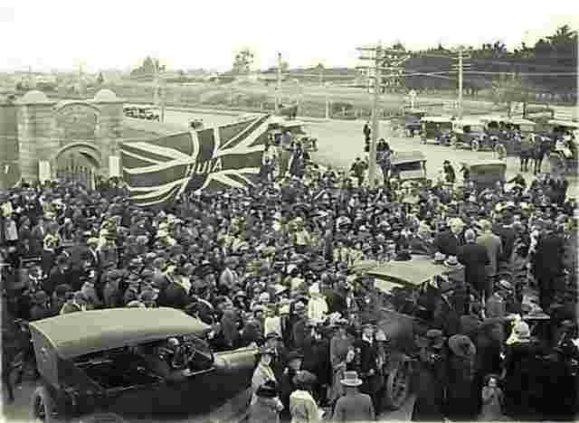 Levin. Lord Jellicoe's visit to Levin, 25 November 1921