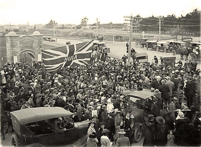 Levin. Lord Jellicoe's visit to Levin, 25 November 1921
