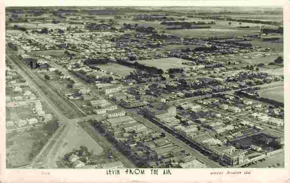 Levin. Panorama of the city