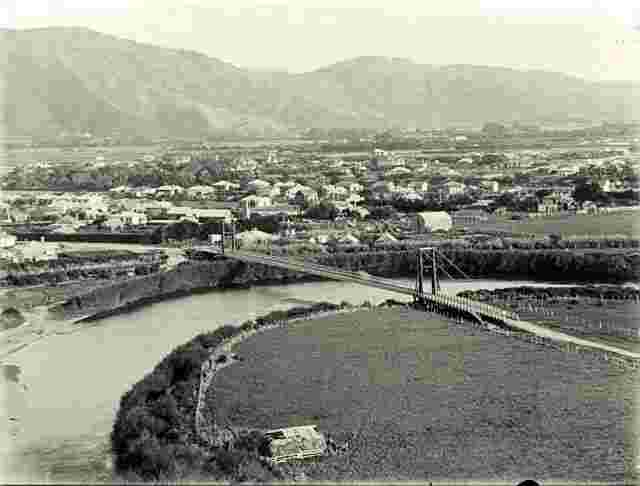 Lower Hutt. Panorama of the City
