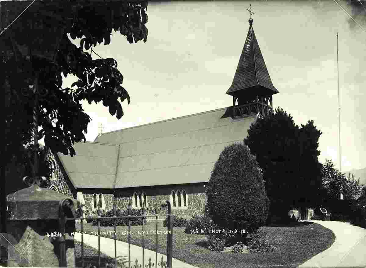 Lyttelton. Holy Trinity Church, 1912