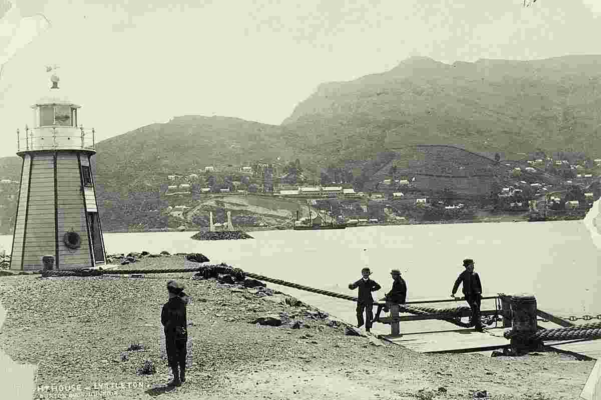 Lyttelton. Lighthouse, circa 1880's