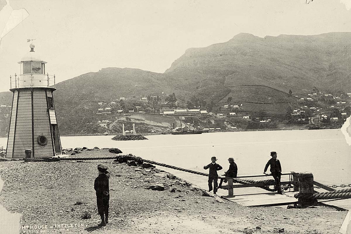 Lyttelton. Lighthouse, circa 1880's