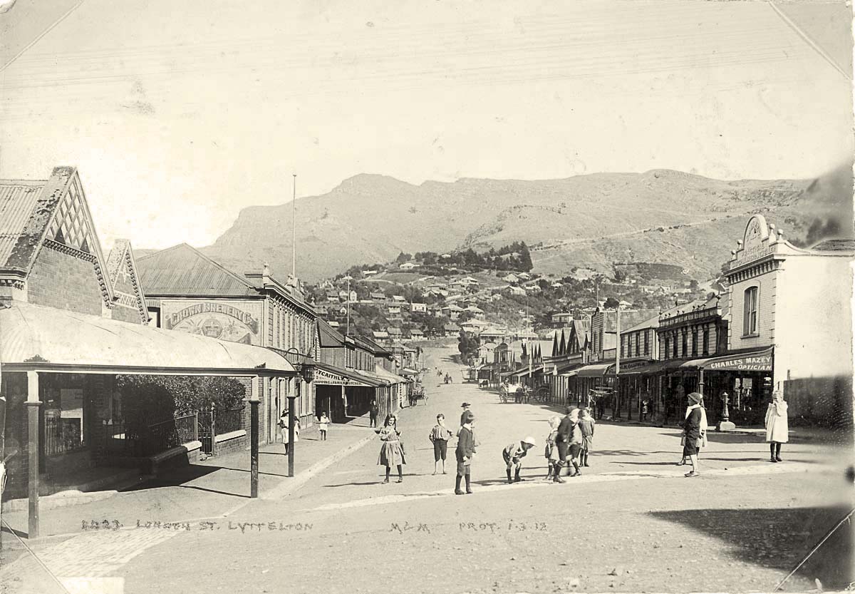 Lyttelton. London Street, 1912