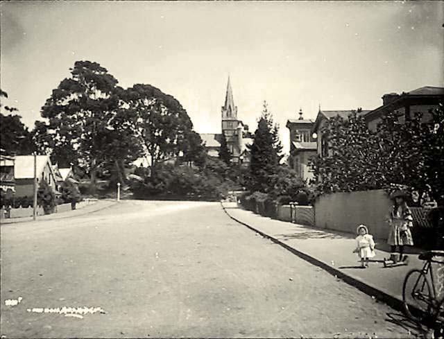 Nelson. Cathedral from School of Arts
