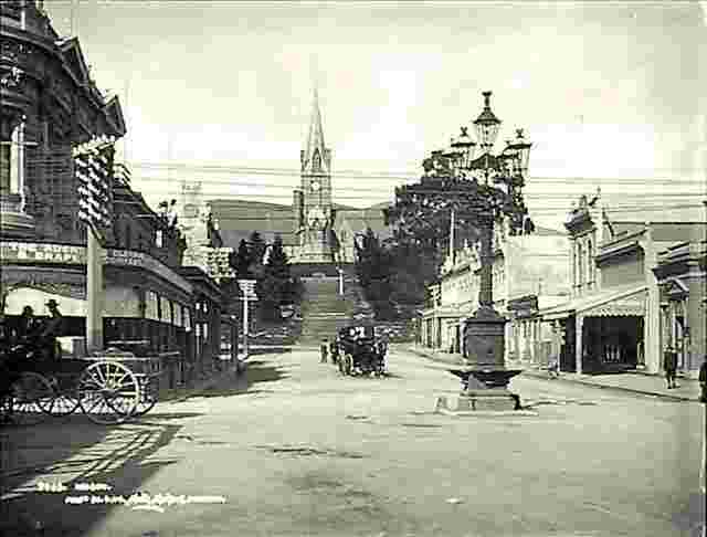 Nelson. Panorama of Street