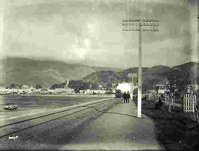 Nelson. Train going to Port