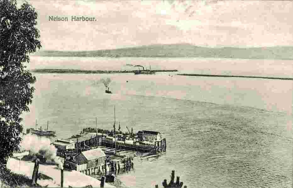 Nelson. View of the Harbour
