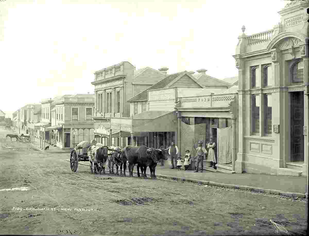 New Plymouth. Brougham Street