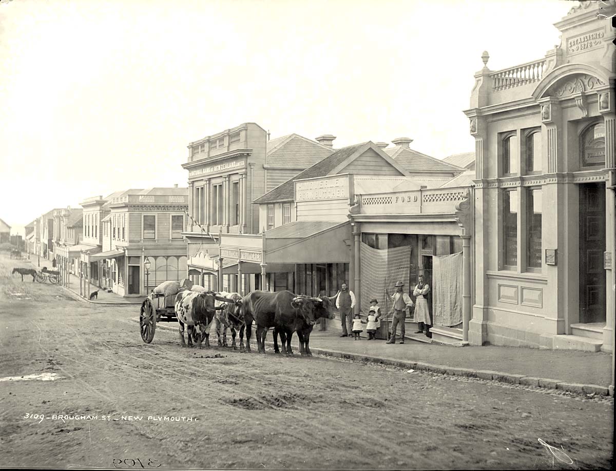 New Plymouth. Brougham Street