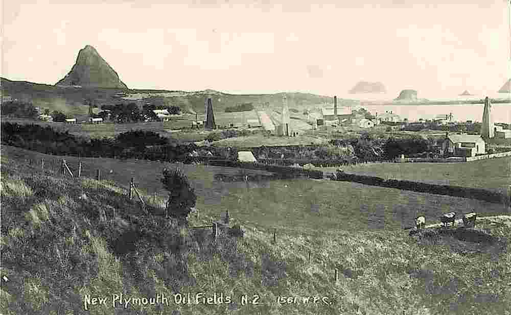 New Plymouth. Oil Fields