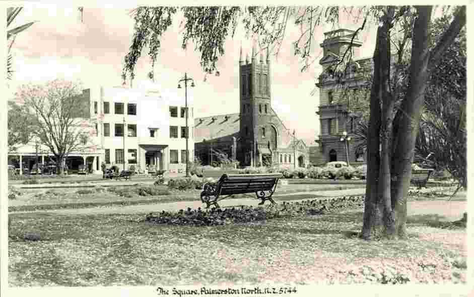 Palmerston North. The Square