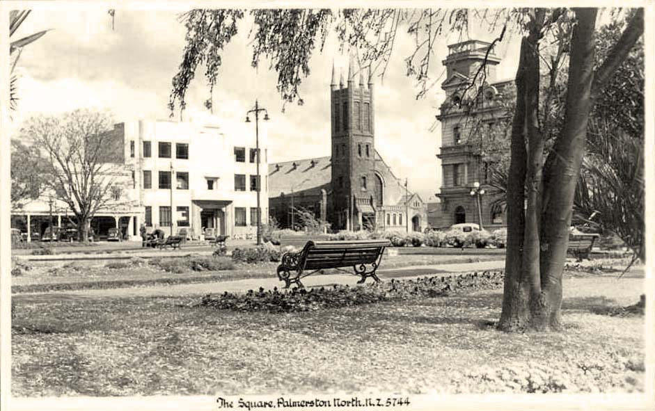 Palmerston North. The Square