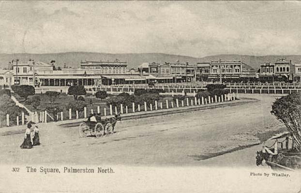 Palmerston North. The Square