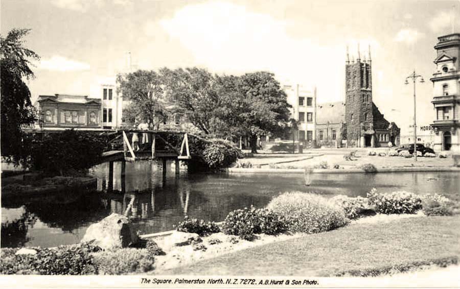 Palmerston North. The Square
