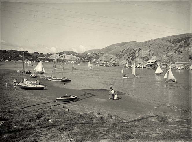 Porirua. Harbour, circa 1930's