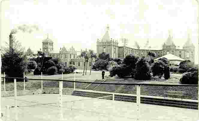 Porirua. Psychiatric hospital, circa 1910