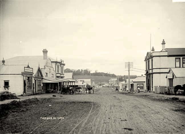 Pukekohe. King Street, circa 1910