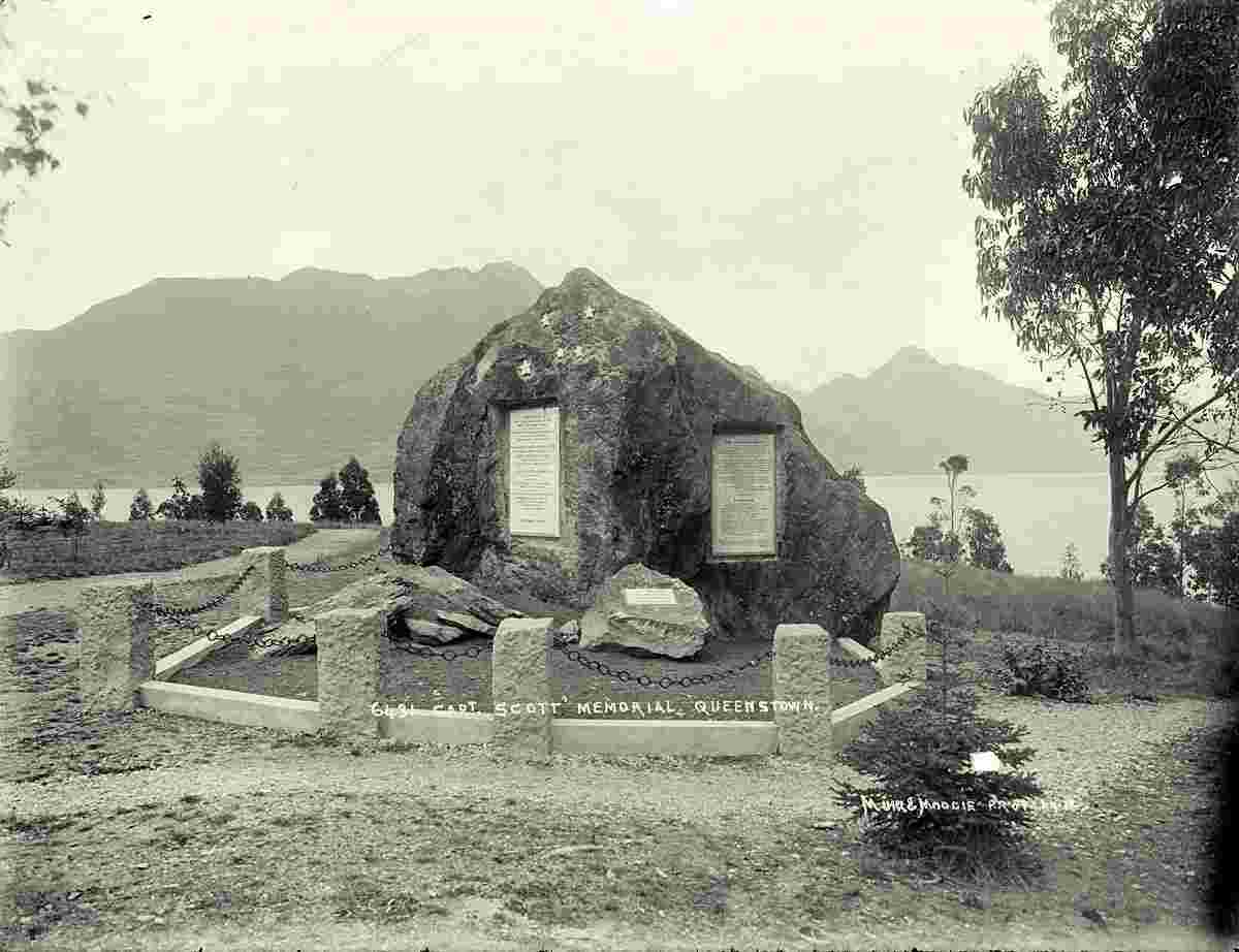 Queenstown. 'Captain Scott' Memorial, 1914