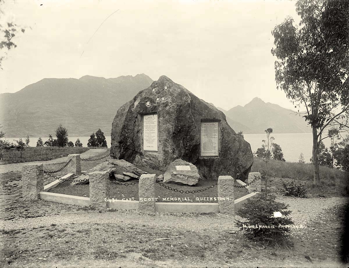 Queenstown. 'Captain Scott' Memorial, 1914
