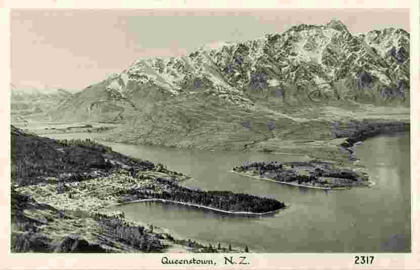 Queenstown. Panorama of the City