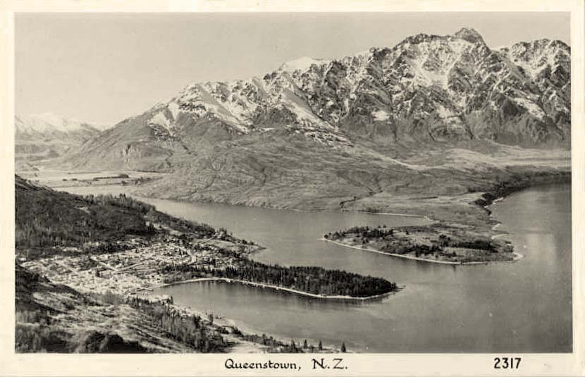 Queenstown. Panorama of the City