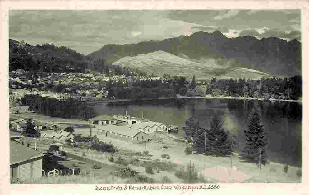 Queenstown. Remarkables, lake Wakatipu