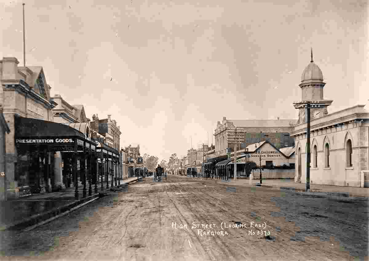 Rangiora. High Street, 1925