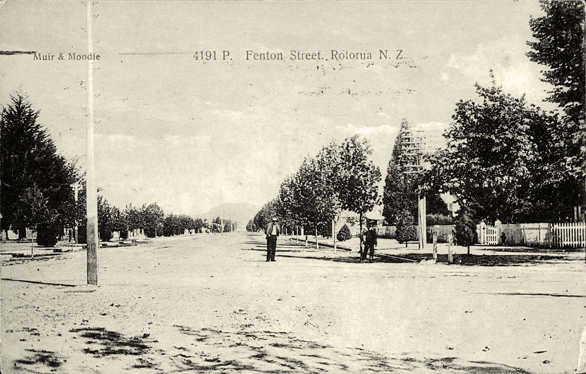 Rotorua. Fenton Street, 1904-1915